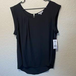 Eden Ruth Holly Black Lightweight Sleeveless Top. NWT. Size XXL.